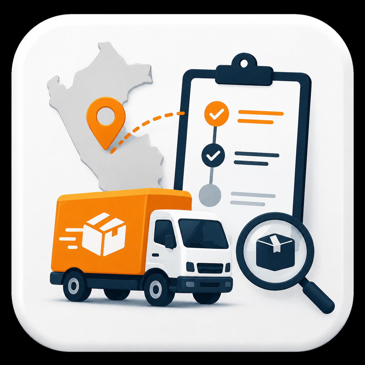 Olva Courier Tracking Icon