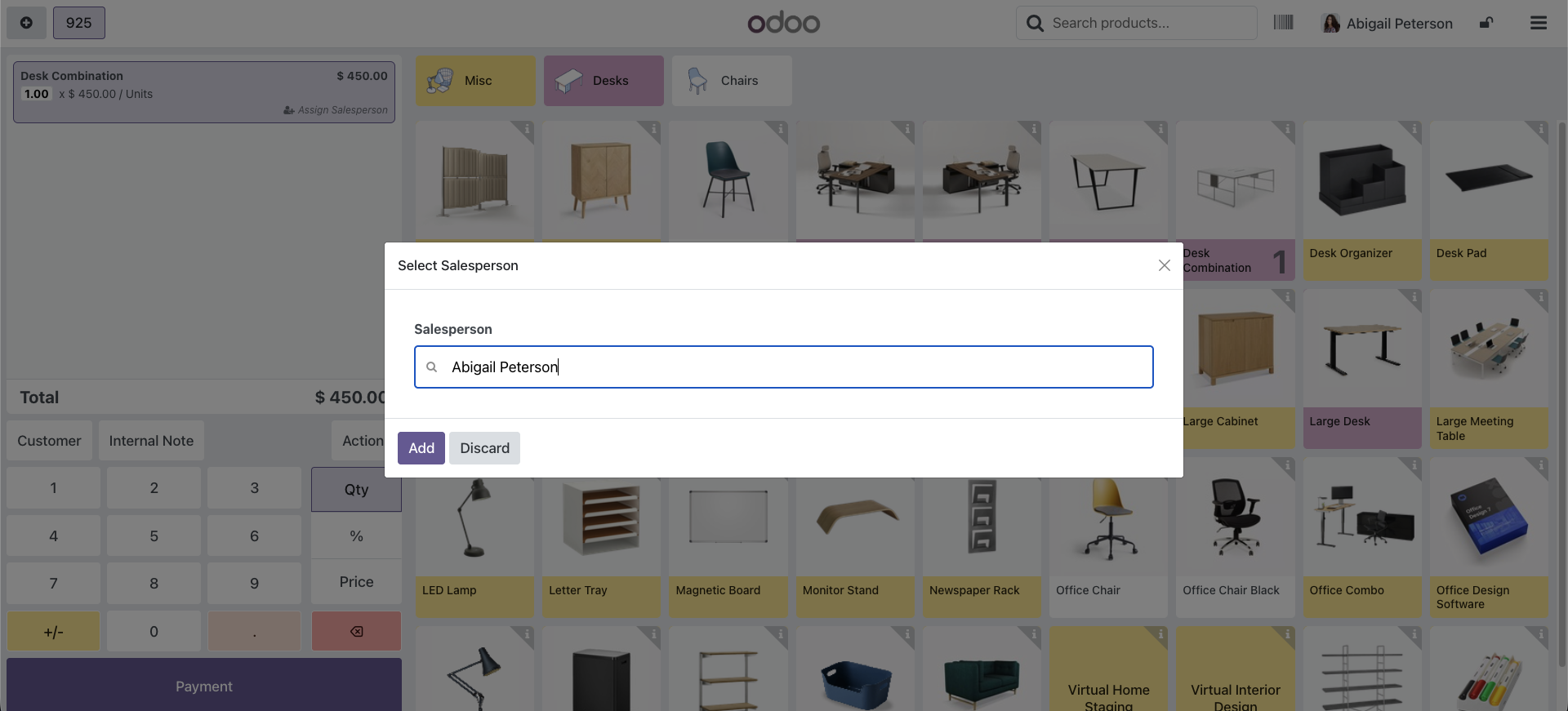 POS Screen