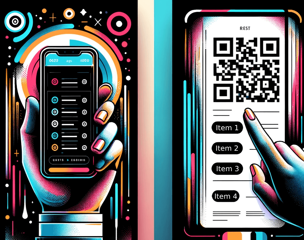POS Digital Menu QR Code