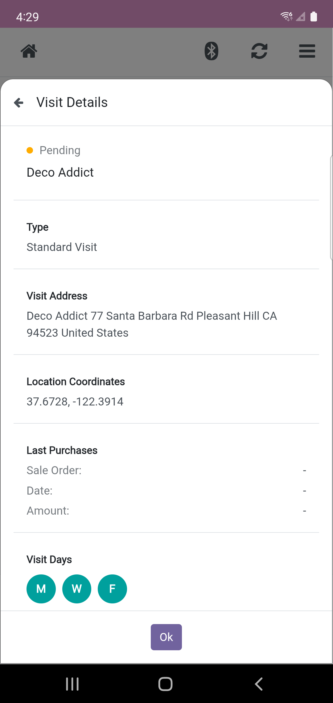 Visit Details