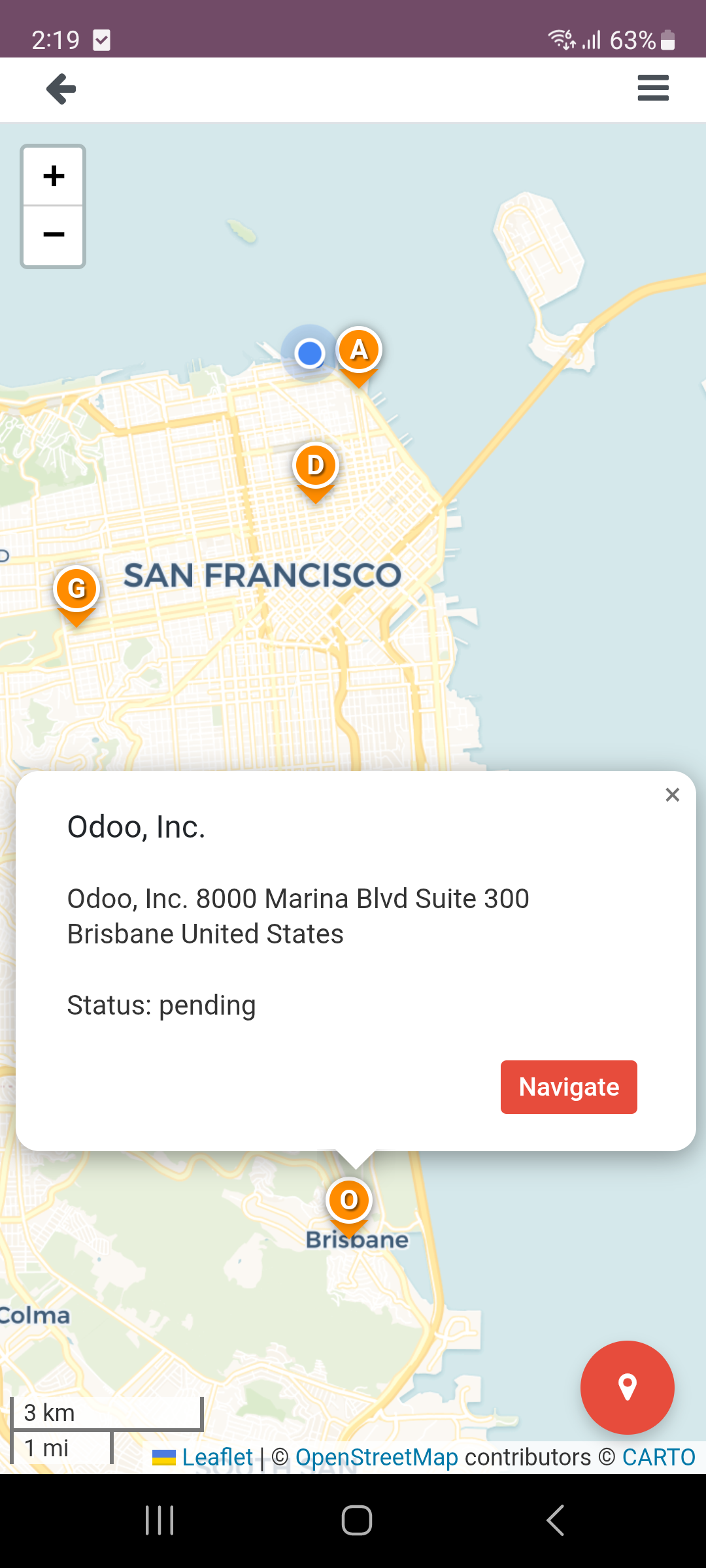 Map Navigation