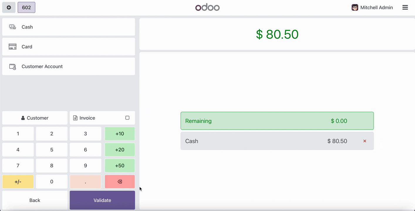 POS Order Validation Warning / Confirm Payment Before Closing