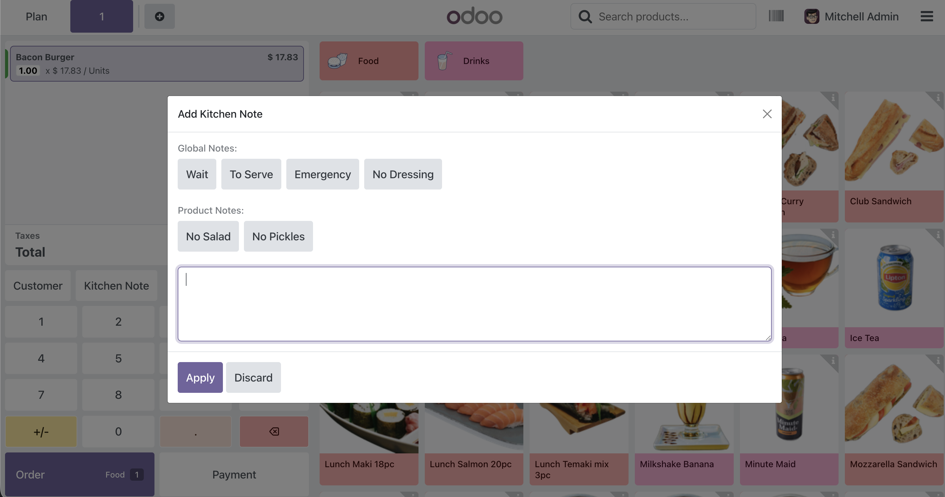Product Notes UI