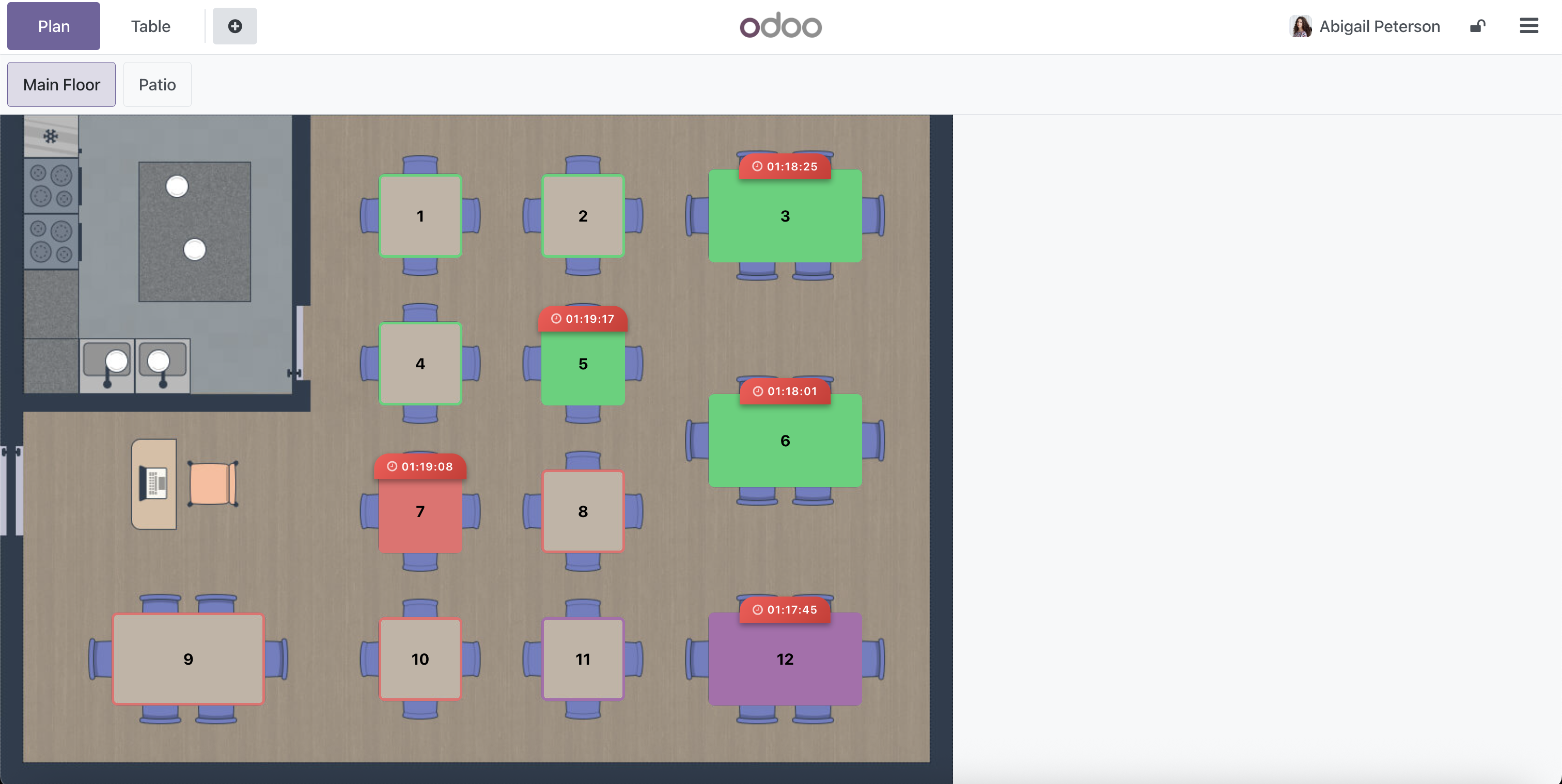 Table Timer Setup